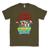 Army Green Scooby Doo merry christmas Classic Tee - artisFamous