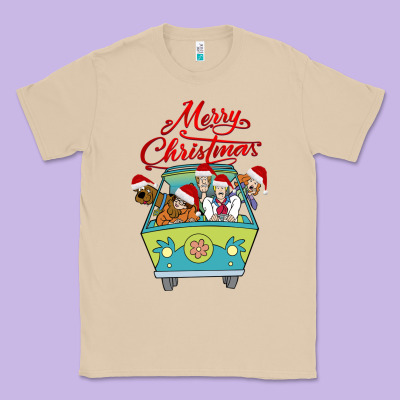 Scooby Doo Merry Christmas Classic Tee Designed By Artisfamous