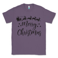 Lavender merry christmas Classic Tee - artisFamous