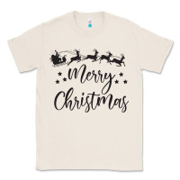 Natural merry christmas Classic Tee - artisFamous