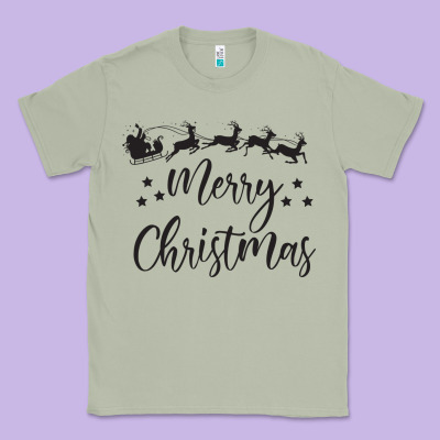 Merry Christmas Classic Tee Designed By Artisfamous