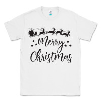 White merry christmas Classic Tee - artisFamous