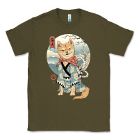 Army Green shiba inu dog japan Classic Tee - artisFamous