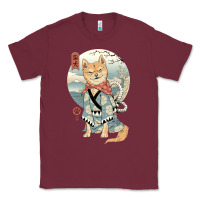 Burgundy shiba inu dog japan Classic Tee - artisFamous