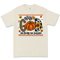 Bone With God All Things Are Possible Premium Tee - CowhideDigitalArt