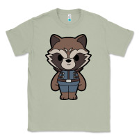Matcha rocket racoon chibi Classic Tee - artisFamous