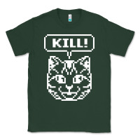 Sports Green kill no more heroes cat Classic Tee - artisFamous