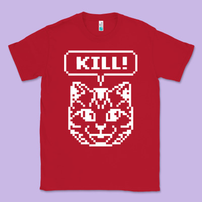 Kill No More Heroes Cat Classic Tee Designed By Artisfamous