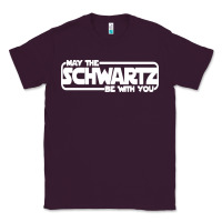 Plum may the schwartz be with you Classic Tee - artisFamous