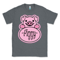 Charcoal Heather pig piggy costume Classic Tee - artisFamous