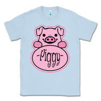 Dusty Blue pig piggy costume Classic Tee - artisFamous