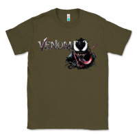Army Green VENOM THE MOVIE Classic Tee - artisFamous