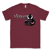 Burgundy VENOM THE MOVIE Classic Tee - artisFamous
