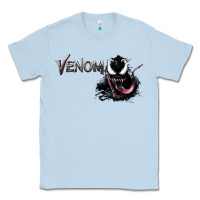 Dusty Blue VENOM THE MOVIE Classic Tee - artisFamous