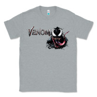 Heather Grey VENOM THE MOVIE Classic Tee - artisFamous
