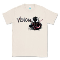 Natural VENOM THE MOVIE Classic Tee - artisFamous