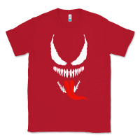 Red VENOM THE MOVIE Classic Tee - artisFamous