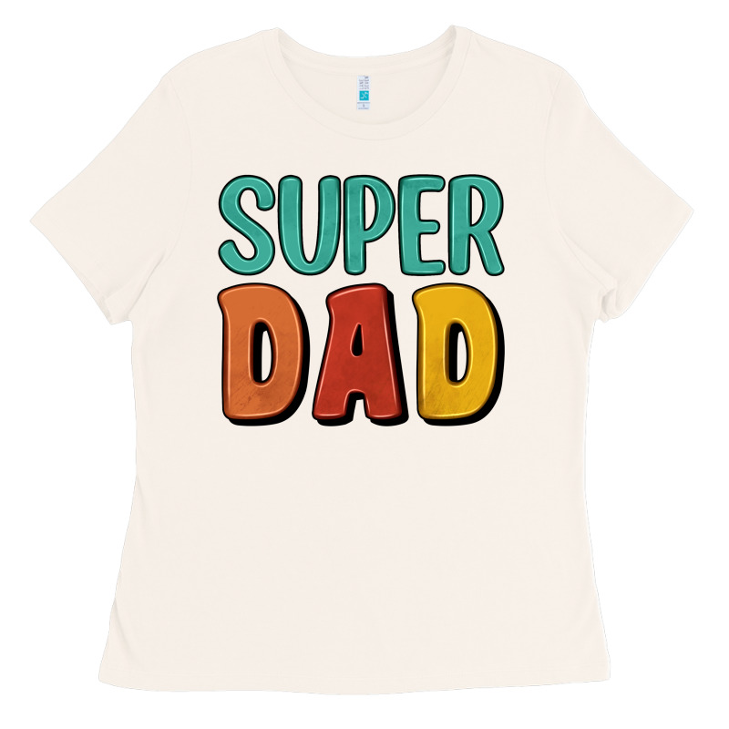 Super Dad Ladies Tee by Artiststas | Teevron