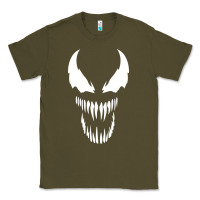 Army Green VENOM THE MOVIE Classic Tee - artisFamous