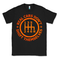 Black real cars dont shift themselves Classic Tee - artisFamous