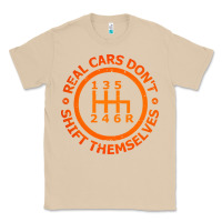 Mushroom real cars dont shift themselves Classic Tee - artisFamous