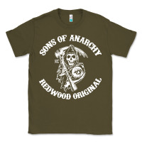 Army Green sons of anarchy Classic Tee - artisFamous