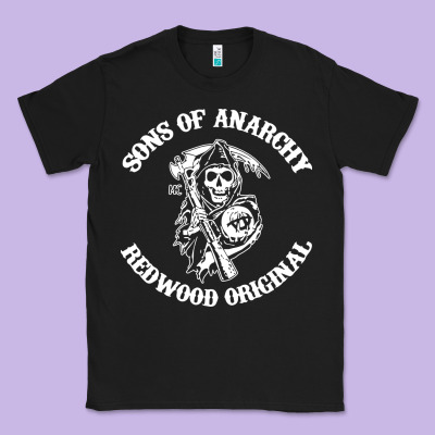 Sons Of Anarchy Classic Tee Designed By Artisfamous