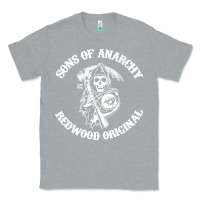 Heather Grey sons of anarchy Classic Tee - artisFamous