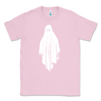 Bubblegum Pink sheet ghost Classic Tee - artisFamous