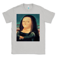 Moon Dust fernando botero mona lisa Classic Tee - artisFamous