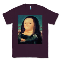 Plum fernando botero mona lisa Classic Tee - artisFamous