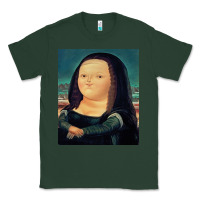 Sports Green fernando botero mona lisa Classic Tee - artisFamous