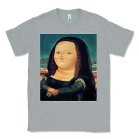 Heather Grey fernando botero mona lisa Classic Tee - artisFamous