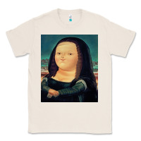 Natural fernando botero mona lisa Classic Tee - artisFamous