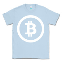 Dusty Blue bitcoin Classic Tee - artisFamous