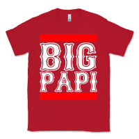 Red big papi Classic Tee - artisFamous