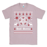 Lilac hail santa ugly christmas sweater   sweatshirt Classic Tee - artisFamous