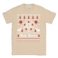 Mushroom hail santa ugly christmas sweater   sweatshirt Classic Tee - artisFamous