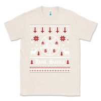 Natural hail santa ugly christmas sweater   sweatshirt Classic Tee - artisFamous