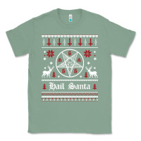 Sage hail santa ugly christmas sweater   sweatshirt Classic Tee - artisFamous