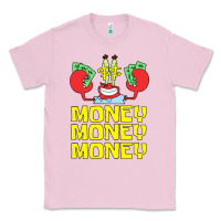 Bubblegum Pink mr krabs love money Classic Tee - artisFamous