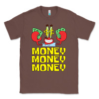Chestnut mr krabs love money Classic Tee - artisFamous