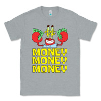 Heather Grey mr krabs love money Classic Tee - artisFamous