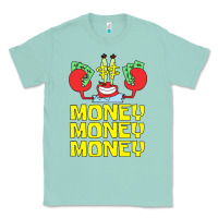Seafoam mr krabs love money Classic Tee - artisFamous