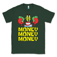 Sports Green mr krabs love money Classic Tee - artisFamous