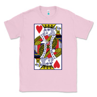 Bubblegum Pink king of hearts Classic Tee - artisFamous