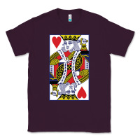 Plum king of hearts Classic Tee - artisFamous