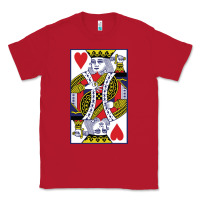 Red king of hearts Classic Tee - artisFamous