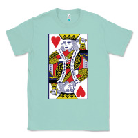 Seafoam king of hearts Classic Tee - artisFamous