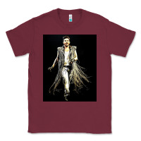 Burgundy adam lambert 01 Classic Tee - artisFamous